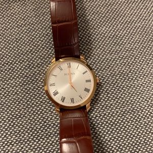 Bulova Dress Watch - Brown Leather